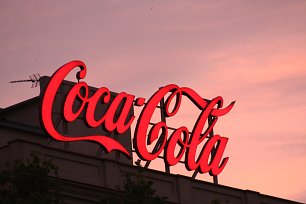 Werbung Coca Cola Wandbild