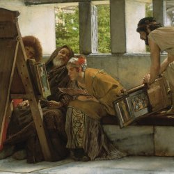 Lawrence-Alma-Tadema-A-Roman-studio