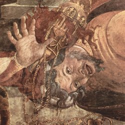 Sandro-Botticelli-Sixtinische-Kapelle-Bestrafung-der-Leviter