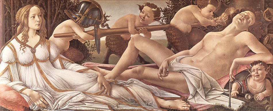 Sandro Botticelli Venus und Mars Wandbild