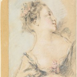 Francois-Boucher-Bust-of-a-young-girl