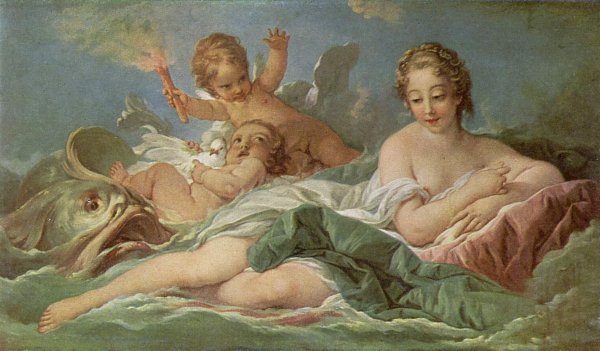 Francois Boucher Geburt der Venus Wandbild