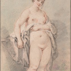Francois-Boucher-Standing-Nude-Girl