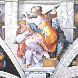 Michelangelo-Buonarroti-Sixtinische-Kapelle-Sibyllen-und-Propheten-Die-Libysche-Sibylle