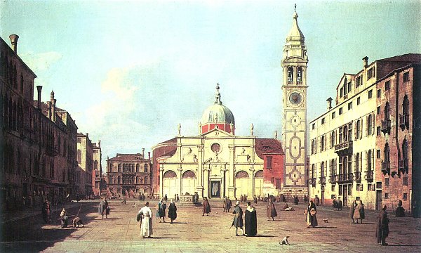 Canaletto Campo Santa Maria Formosa Wandbild