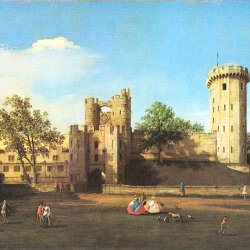 Canaletto-Warwick-Castle-Ostseite