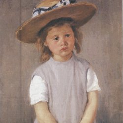 Mary-Cassatt-Girl-with-a.Strawhat