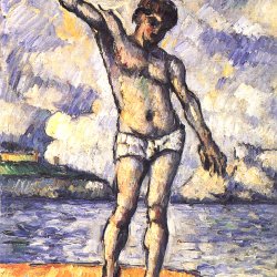 Paul-Cezanne-Badender-mit-ausgestreckten-Armen