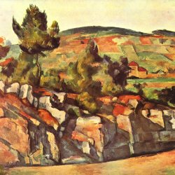 Paul-Cezanne-Berge-in-der-Provence