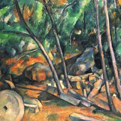 Paul-Cezanne-Der-Muehlstein
