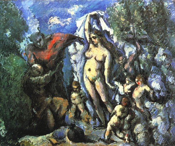Paul Cezanne Die Versuchung des Hl Antonius Wandbild