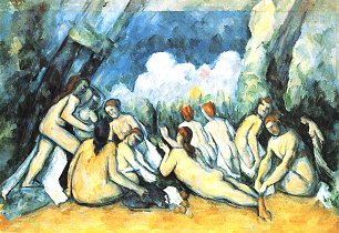 Paul Cezanne Die grossen Badenden 1 Wandbild