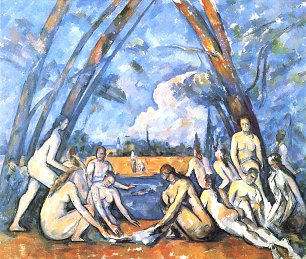 Paul Cezanne Die grossen Badenden Wandbild