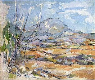 Paul Cezanne Mont Sainte Victoire 1 Wandbild