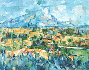 Paul Cezanne Mont Sainte Victoire 3 Wandbild