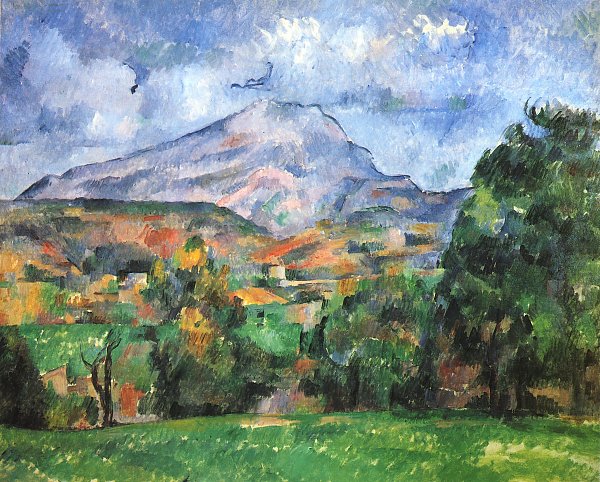 Paul Cezanne Montagne Saint Victoire Wandbild
