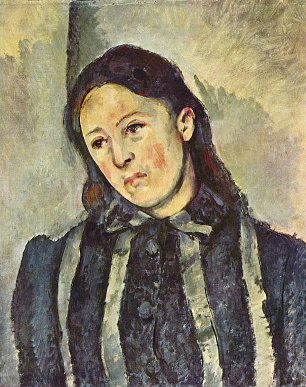 Paul Cezanne Portrait der Madame Cezanne Wandbild