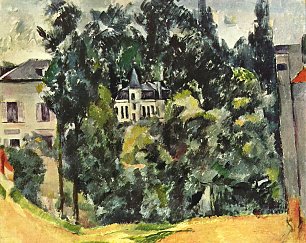 Paul Cezanne Schloss von Marines Wandbild