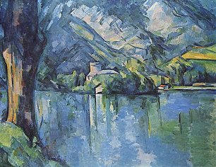 Paul Cezanne See von Annecy 1 Wandbild