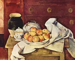 Paul Cezanne Stillleben 3 Wandbild