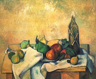 Paul Cezanne Stillleben Rumflasche
