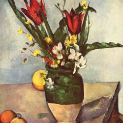 Paul-Cezanne-Stillleben-Tulpen-und-aepfel