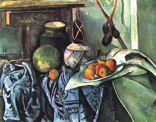 Paul Cezanne Stillleben mit Auberginen Wandbild