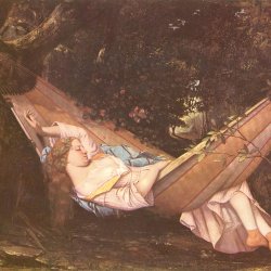 Gustave-Courbet-Die-Haengematte