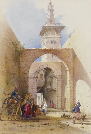 Richard Dadd Jerusalem from the House of Herod Wandbild