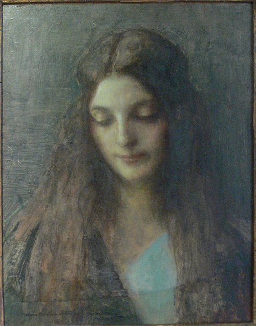 Pascal Adolphe Dagnan Bouveret Portrait de femme Wandbild