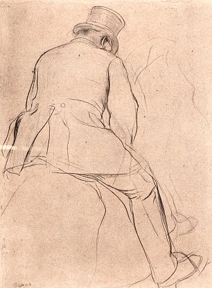 Edgar Degas Reiter Wandbild