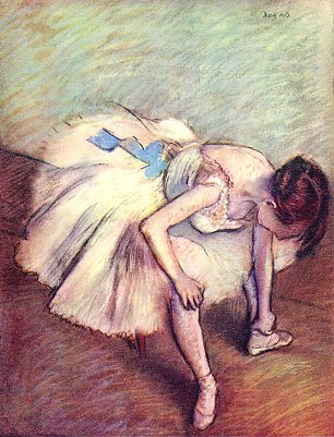 Edgar Degas Taenzerin 2 Wandbild