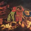 Eugene-Delacroix-Dante-und-Vergil-in-der-Hoelle-Die-Dante-Barke