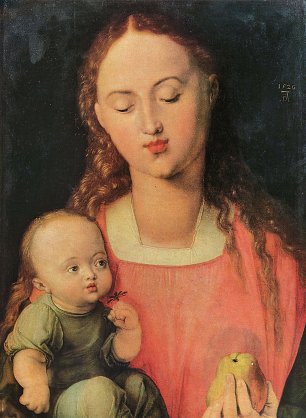 Albrecht Duerer Maria mit Kind 1 Wandbild