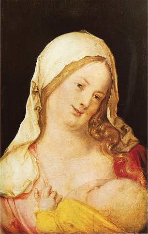 Albrecht Duerer Maria mit dem Kind Wandbild
