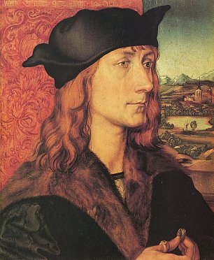 Albrecht Duerer Portraet des Hans Tucher Wandbild