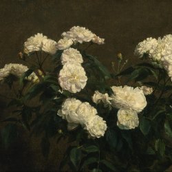 Henri-Fantin-Latour-Still-Life-of-White-Roses