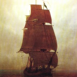 Caspar-David-Friedrich-Segelschiff