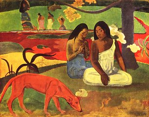 Paul Gauguin Arearea Wandbild