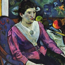 Paul-Gauguin-Portrait-der-Marie-Derrien-Lagadu