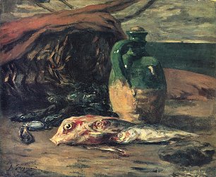 Paul Gauguin Stillleben mit Fischen