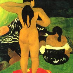 Paul-Gauguin-Tahiterinnen-am-Strand