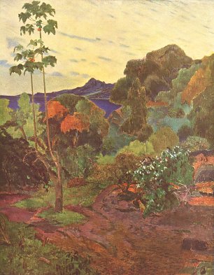Paul Gauguin Tropische Pflanzenwelt Wandbild