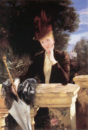 Henri Gevex Gervex A Portrait of Marie Clotilde de Faret Wandbild