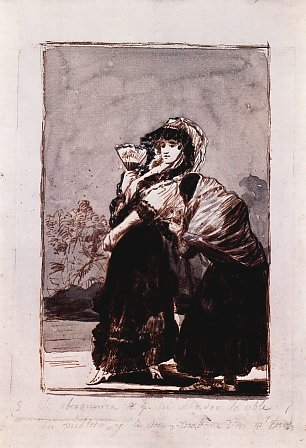 Francisco de Goya Los Caprichos 60 Wandbild