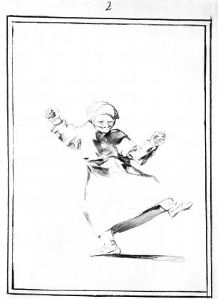 Francisco de Goya Schwarzrand Album 1 Wandbild