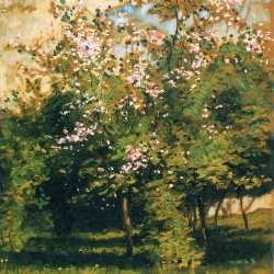 Childe-Hassam-Blossoming-trees
