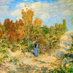 Childe-Hassam-New-england-road