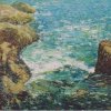 Childe-Hassam-Surf-and-Rocks