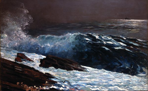 Winslow Homer Sunlight on the Coast Wandbild